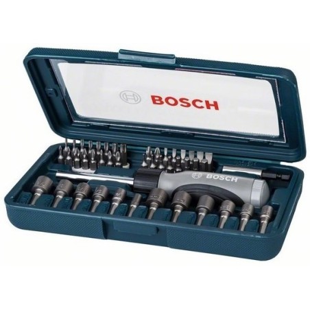 SET - KIT AZUL - PUNTAS Y VASOS - 46PZAS - BOSCH
