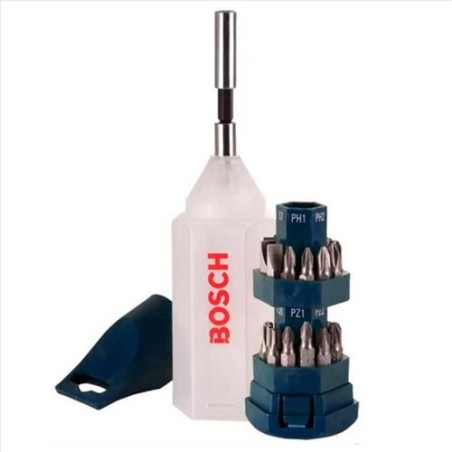 SET - KIT AZUL - PUNTAS - 25 PZAS - BOSCH
