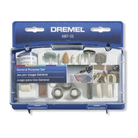 KIT ACCESORIOS 687 - 01 52 PZAS DREMEL