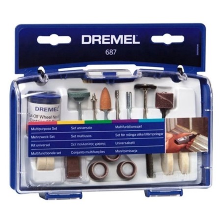 KIT ACCESORIOS 687 - 01 52 PZAS DREMEL