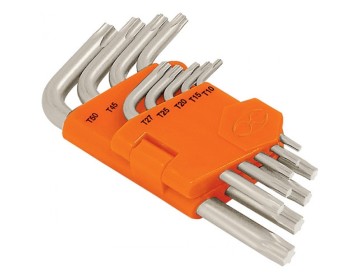 JUEGO LLAVES TORX - TORX-9 - 15554 - TRUPER