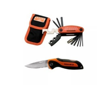 MULTIHERRAMIENTA + CUCHILLO P/ BICICLETA BAHCO