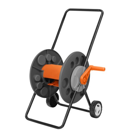ENROLLADOR DE MANGUERA C/RUEDAS 55 MTS-1/2 TRAMON