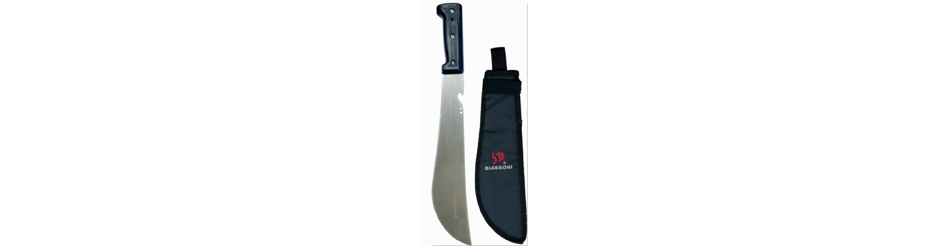 MACHETE - LAMINADO - PESCADOR - 12 - BIASSONI C/FUNDA