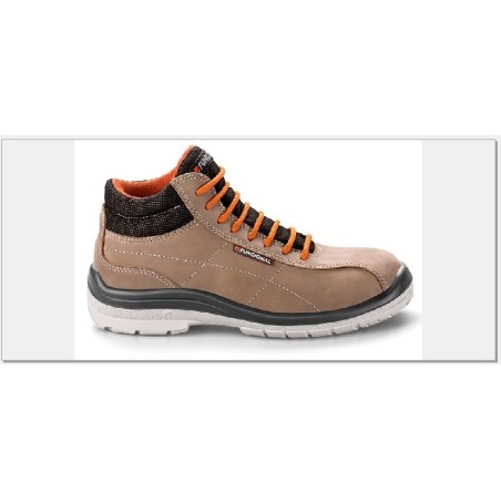 BOTIN CAPRI - BEIGE TALLE 37 - C/PUNT ALUM FUNCIONAL