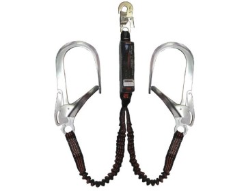 CABO DE AMARRE ELASTIZADO C/ AMORTIGUADOR 1.50 MTS - 2 X 110 MM ESLING