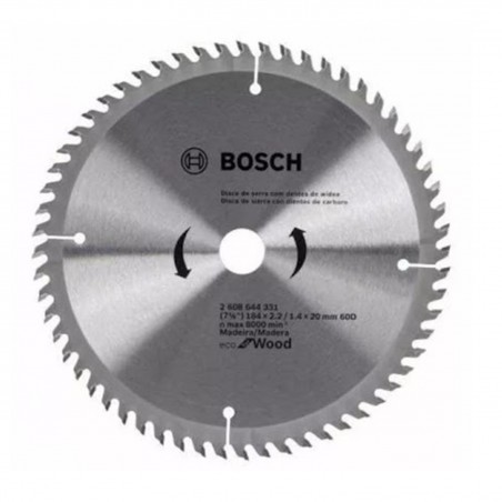 HOJA SIERRA CIRCULAR ECO 7 1/4 - 60 D - BOSCH